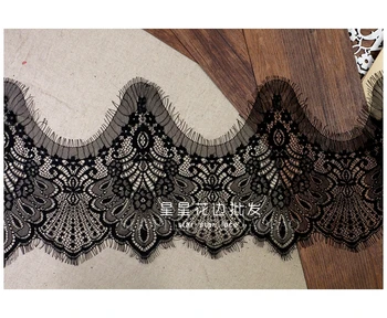 15 Meters/lot mix colors available in stock wedding veils lace 28CM wide Scallop edging eyelash chantilly lace trim wholesale!
15 Meters/lot mix colors available in stock wedding veils lace 28CM wide Scallop edging eyelash chantilly lace trim wholesale!