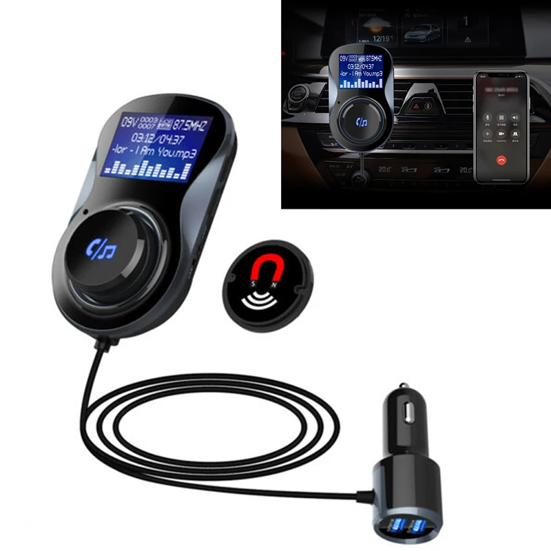 Auto Music MP3 player Bluetooth Receiver Mp3 Speaker Phone hands-free phone car music cigarette lighter charging FM launch
Auto Music MP3 player Bluetooth Receiver Mp3 Speaker Phone hands-free phone car music cigarette lighter charging FM launch