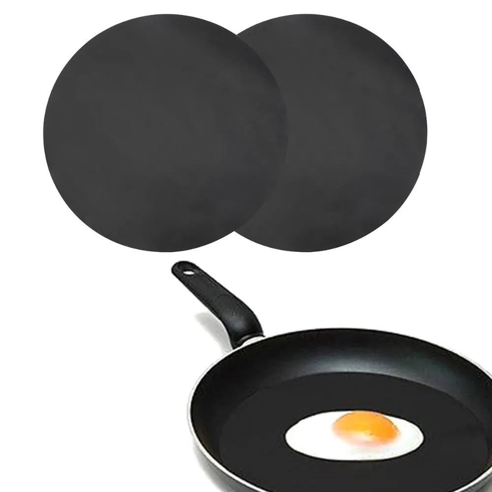 2Pcs/set Non-stick Mat Heat Resistant Pan Mat Reusable Round Pan Pad Mat for BBQ Grill Mat Dia 24cm Kitchen Cooking Tool
2Pcs/set Non-stick Mat Heat Resistant Pan Mat Reusable Round Pan Pad Mat for BBQ Grill Mat Dia 24cm Kitchen Cooking Tool