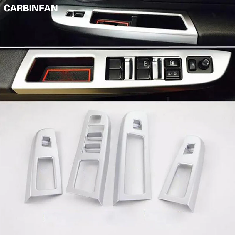 ABS Chrome Inner Door Window Glass Switch Panel Cover Trim Lift Frame Molding Sticker For Subaru XV 2012 2013 2014 2015
ABS Chrome Inner Door Window Glass Switch Panel Cover Trim Lift Frame Molding Sticker For Subaru XV 2012 2013 2014 2015