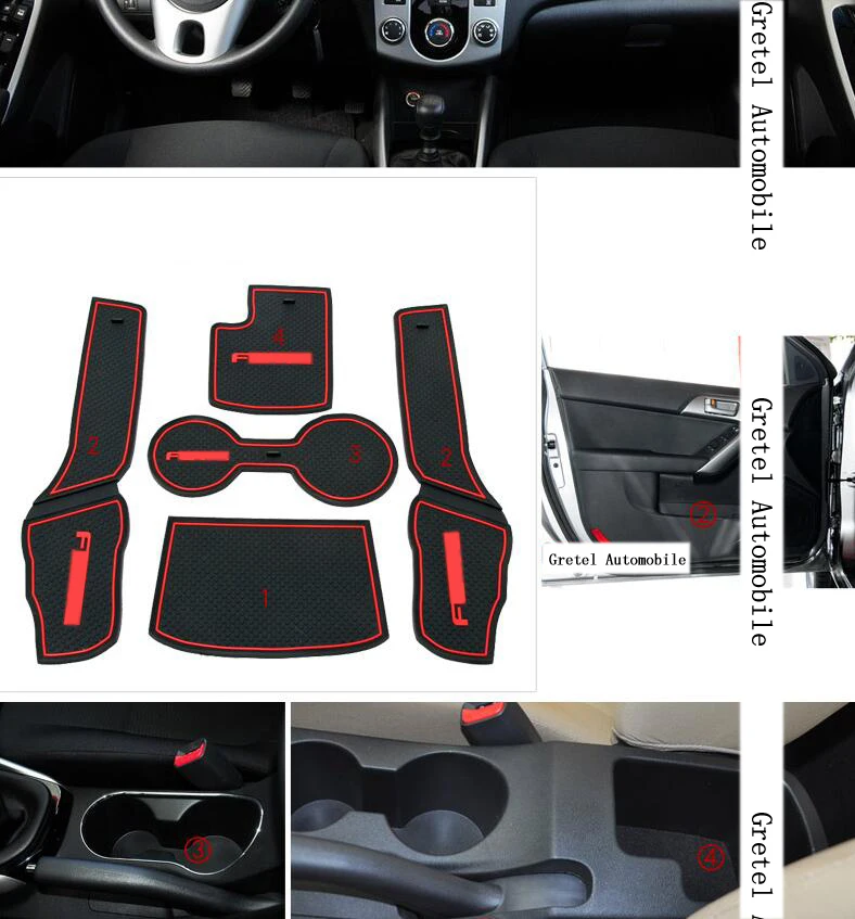 rete For KIA FORTE low configuration Car Anti slip dust mat sticker gate slot pad door carpets Interior cup holder decoration
rete For KIA FORTE low configuration Car Anti slip dust mat sticker gate slot pad door carpets Interior cup holder decoration