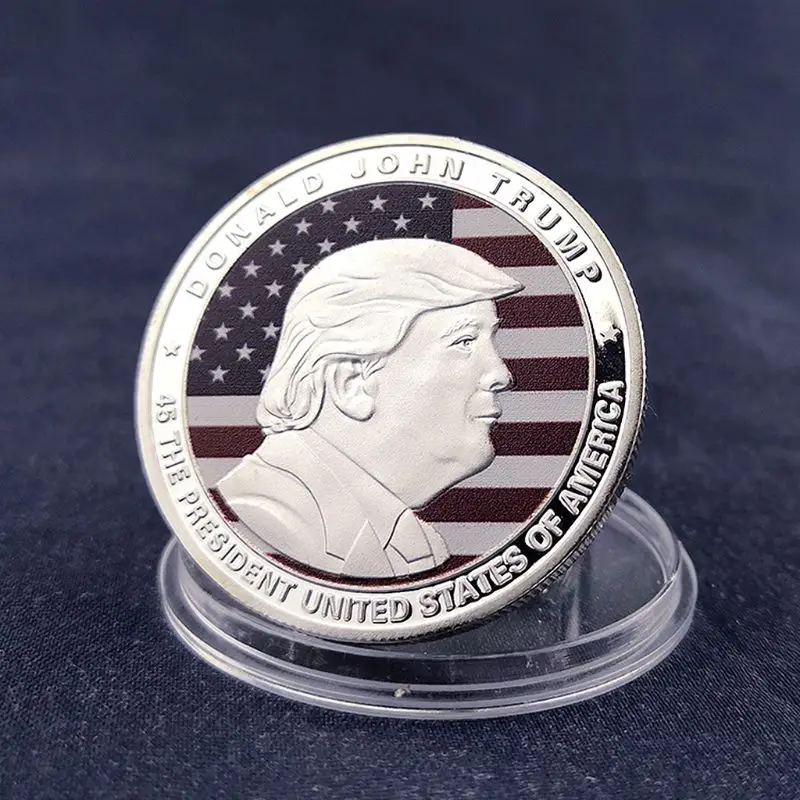 Donald J. Trump President Of The United States Commemorative Badge Double Sided Embossed Souvenir Coin Collection New Year Gift
Donald J. Trump President Of The United States Commemorative Badge Double Sided Embossed Souvenir Coin Collection New Year Gift