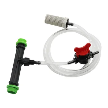 3/4" to 1/2" Venturi fertilizer injector kit Agriculture Irrigation Automatic Fertilizer Syringe Pipe, Filter, Valve 1 Set
3/4" to 1/2" Venturi fertilizer injector kit Agriculture Irrigation Automatic Fertilizer Syringe Pipe, Filter, Valve 1 Set