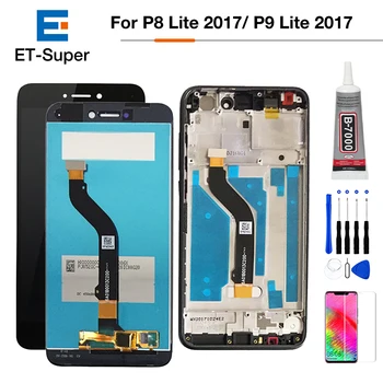 P8 lite 2017 LCD Display Touch Screen Digitizer For Huawei P9 Lite 2017 LCD Touch Panel With Frame PRA LA1 LX1 LX2 LX3+Free Gift
P8 lite 2017 LCD Display Touch Screen Digitizer For Huawei P9 Lite 2017 LCD Touch Panel With Frame PRA LA1 LX1 LX2 LX3+Free Gift