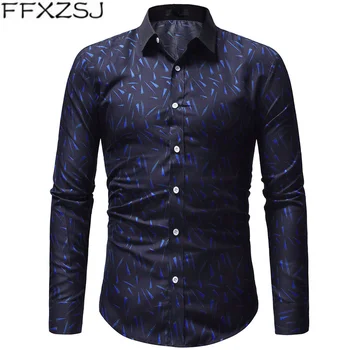 FFXZSJ Brand Men's Shirt Fashion Single Breasted Lapel Casual Bamboo Fiber Shirt Flower Slim Long-Sleeved Business Shirt Shirt
FFXZSJ Brand Men's Shirt Fashion Single Breasted Lapel Casual Bamboo Fiber Shirt Flower Slim Long-Sleeved Business Shirt Shirt