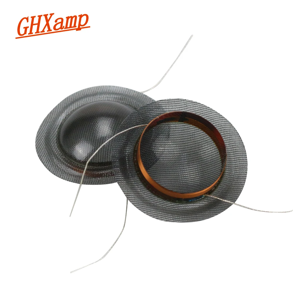 GHXAMP 19.5 Core Tweeter Speaker Voice Coil Crystal Film 19.43mm19 Core Black Translucent Treble Horn Diaphragm Repair DIY 8OHM
GHXAMP 19.5 Core Tweeter Speaker Voice Coil Crystal Film 19.43mm19 Core Black Translucent Treble Horn Diaphragm Repair DIY 8OHM