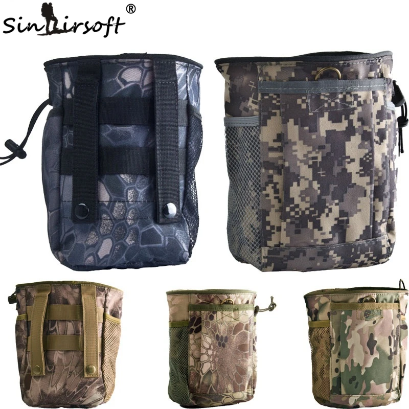 Tactical Magazine Recovery Dump Pouch Gear Compact Military Airsoft Molle Tactical Magazine Drop Hunting Pouches
Tactical Magazine Recovery Dump Pouch Gear Compact Military Airsoft Molle Tactical Magazine Drop Hunting Pouches