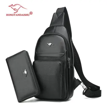 Casual Men Chest Pack Bags Travel Daypack Shoulder Bag Waterproof 100% Genuine Leather Single Belt Crossbody Chest Bag for Men
Casual Men Chest Pack Bags Travel Daypack Shoulder Bag Waterproof 100% Genuine Leather Single Belt Crossbody Chest Bag for Men