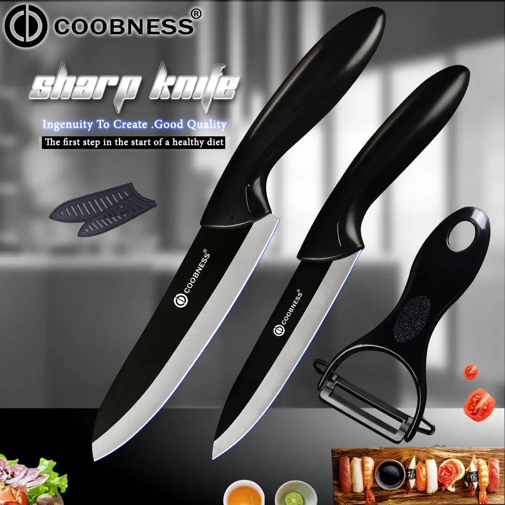 COOBNESS Kitchen Knives Sharp Peeler 2018 New Arrival Ceramic Knife Paring Chef Cook Set ABS+TPR Handle Zirconia Ceramife Knife
COOBNESS Kitchen Knives Sharp Peeler 2018 New Arrival Ceramic Knife Paring Chef Cook Set ABS+TPR Handle Zirconia Ceramife Knife