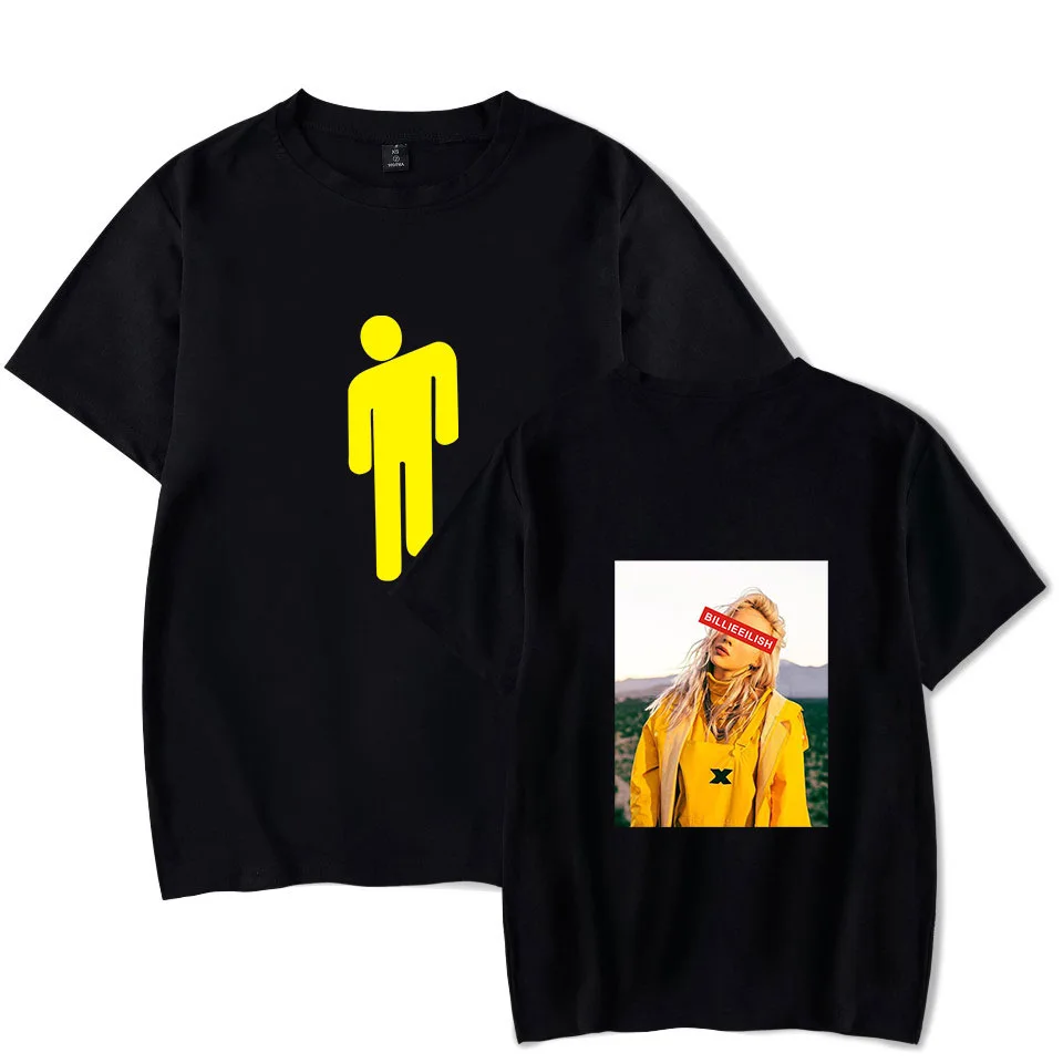 Billie Eilish Street T-Shirt Men's T-Shirt Cotton Soft T-Shirt Men's Fashion Singer Harajuku Shirt Men and Women Poleras 2019
Billie Eilish Street T-Shirt Men's T-Shirt Cotton Soft T-Shirt Men's Fashion Singer Harajuku Shirt Men and Women Poleras 2019