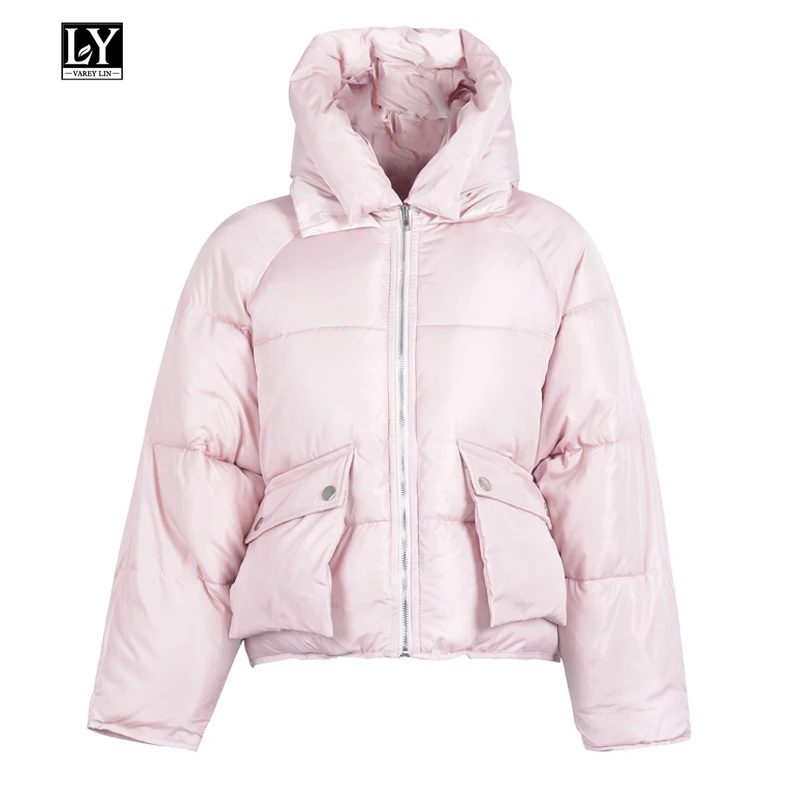 Ly Varey Lin Women Hooded Loose Coat Parka Winter Warm Casual Padded Outerwear Female Zipper Pocket Short Cute Cotton Coats
Ly Varey Lin Women Hooded Loose Coat Parka Winter Warm Casual Padded Outerwear Female Zipper Pocket Short Cute Cotton Coats