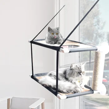 Cat balcony hammock pet coral velvet waterproof fabric Cat bed cat climbing sleeping mattress single layer double
Cat balcony hammock pet coral velvet waterproof fabric Cat bed cat climbing sleeping mattress single layer double