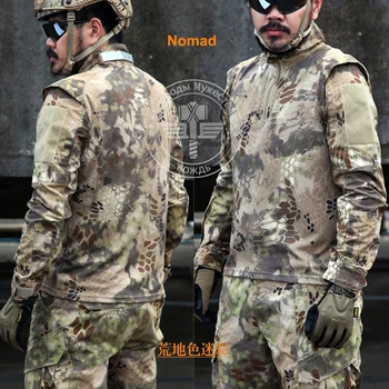 Army Military Tactical Pants and Combat Jackets Uniform Camouflage Kryptek CS Game Uniform Sets Men Clothing Set
Army Military Tactical Pants and Combat Jackets Uniform Camouflage Kryptek CS Game Uniform Sets Men Clothing Set