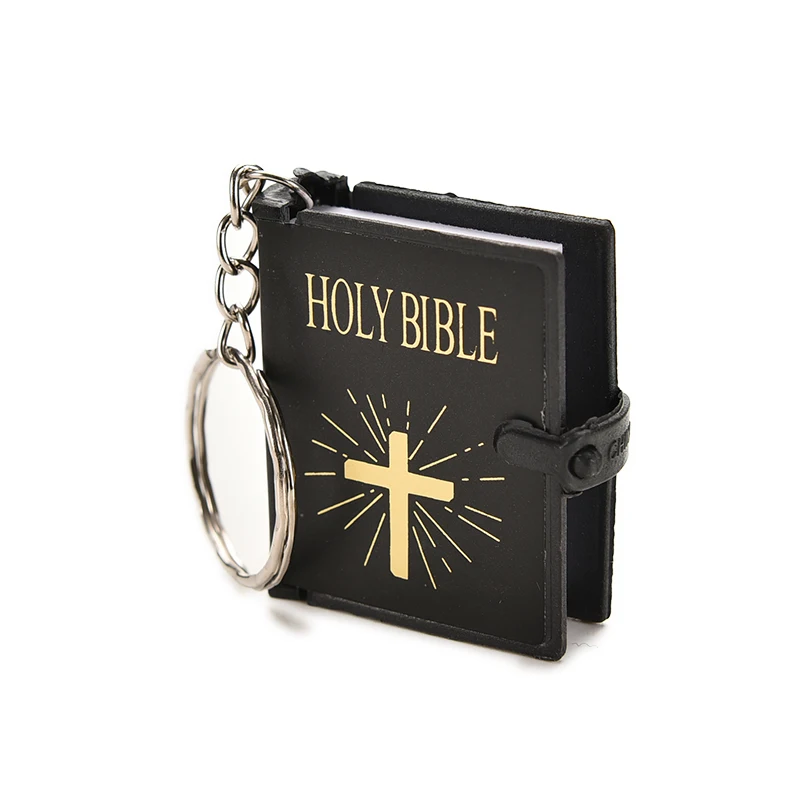 1/2pcs Religion English Version Small Size Holy Bible Key Chain Book Keychain Christian Jesus Key Ring Gift Prayer God Bless
1/2pcs Religion English Version Small Size Holy Bible Key Chain Book Keychain Christian Jesus Key Ring Gift Prayer God Bless