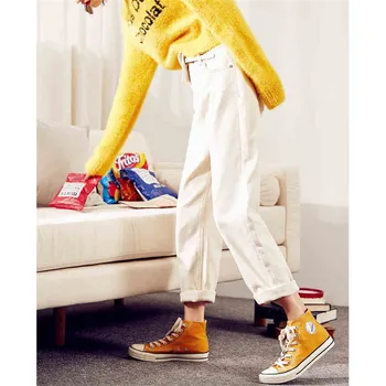 Women's Jeans 2019 Spring Summer New High Waist Slim Casual Women's Retro Jeans Women's Cotton Loose Jeans Wild Nine Pants B11
Women's Jeans 2019 Spring Summer New High Waist Slim Casual Women's Retro Jeans Women's Cotton Loose Jeans Wild Nine Pants B11