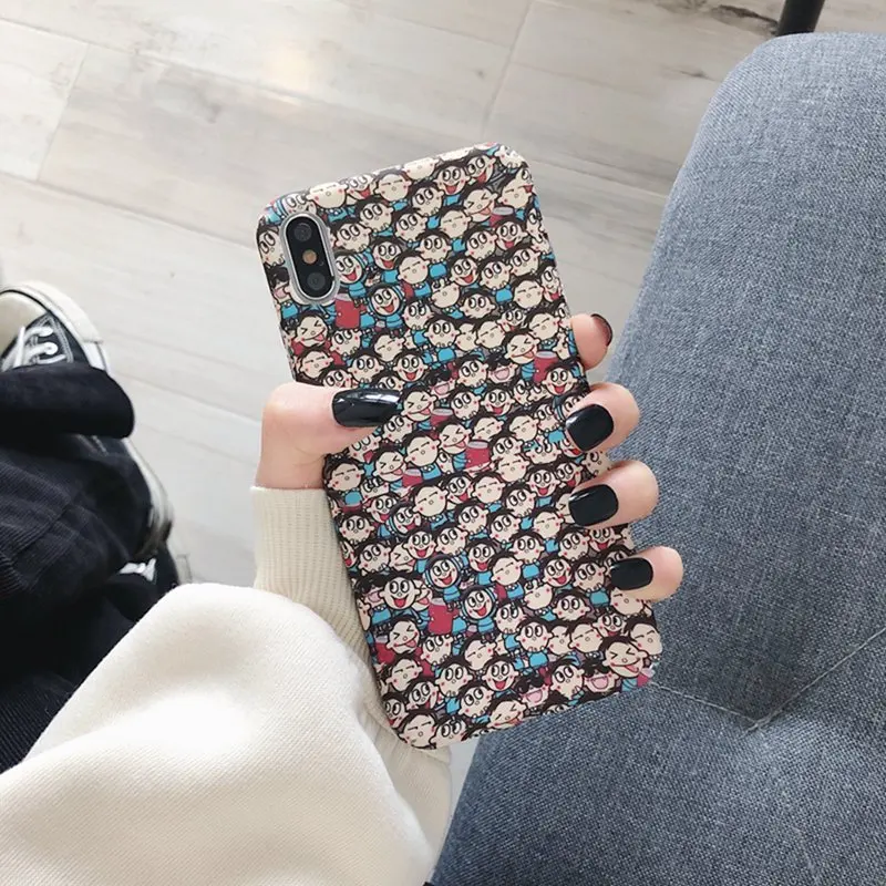 Wangzi Expression Pack Phone Case for iphone 6 6s 7 8 Plus All-inclusive Anti-fall Matte Hard Cover Couple XS Max XS XR X
Wangzi Expression Pack Phone Case for iphone 6 6s 7 8 Plus All-inclusive Anti-fall Matte Hard Cover Couple XS Max XS XR X