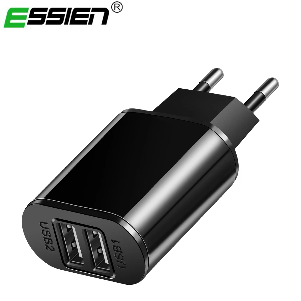 ESSIEN Dual Port Wall Charger Wire Charging for Samsung Xiaomi Mobile Phone with for iphone/Micro USB cable Charger for phone
ESSIEN Dual Port Wall Charger Wire Charging for Samsung Xiaomi Mobile Phone with for iphone/Micro USB cable Charger for phone