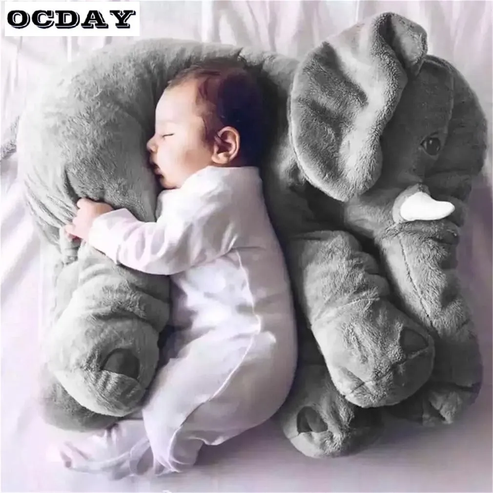 60cm Large Plush Elephant Toy Kids Sleeping Cushion Stuffed Animal Pillow Doll Baby Doll Birthday Gift Kids Photograph Prop
60cm Large Plush Elephant Toy Kids Sleeping Cushion Stuffed Animal Pillow Doll Baby Doll Birthday Gift Kids Photograph Prop