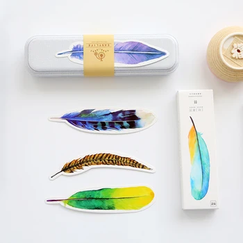 30 pcs/set Colourful feathers bookmark Original Nature flyer paper book mark Stationery Office material School supplies 6381
30 pcs/set Colourful feathers bookmark Original Nature flyer paper book mark Stationery Office material School supplies 6381