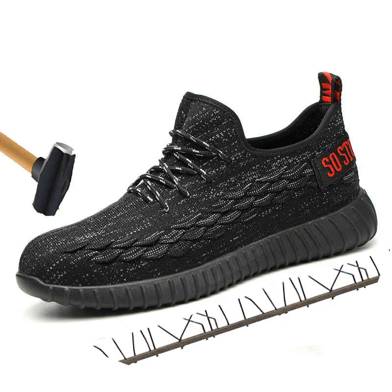 POLALI Breathable Work Boots Steel Toe mid-plate Anti-slip Anti-smashing Wilderness Survival Men Safety Shoes #RF118
POLALI Breathable Work Boots Steel Toe mid-plate Anti-slip Anti-smashing Wilderness Survival Men Safety Shoes #RF118