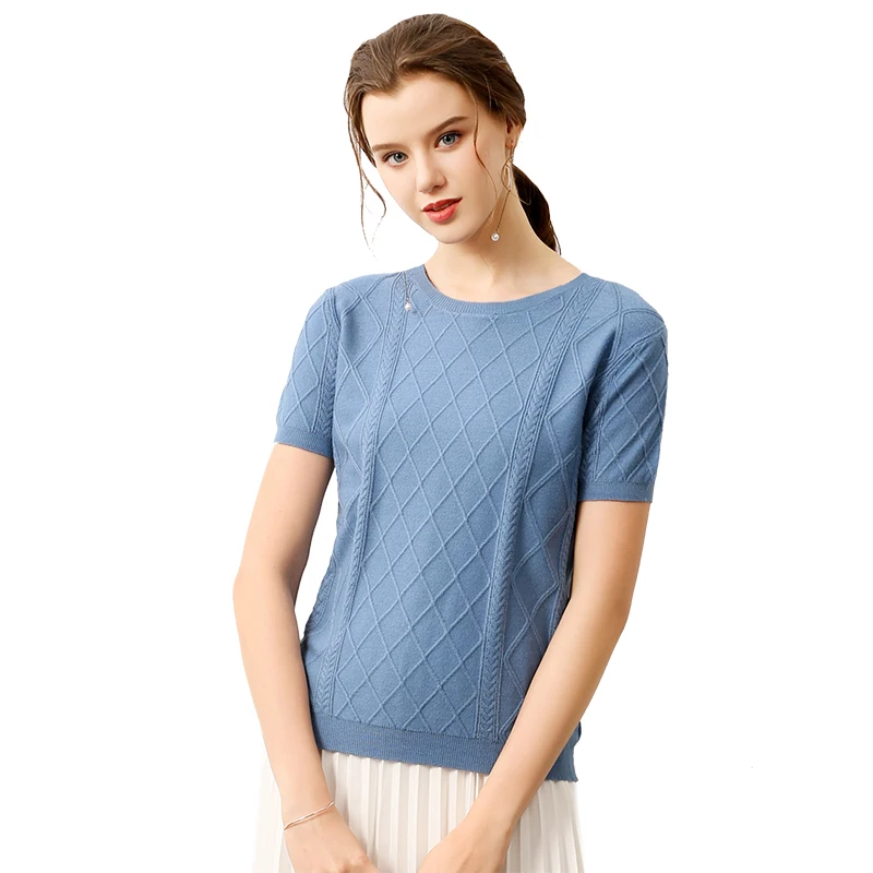 Fashion short sleeve cashmere sweater women Quality Spring Autumn women sweater European O-neck sweater mujer D366
Fashion short sleeve cashmere sweater women Quality Spring Autumn women sweater European O-neck sweater mujer D366