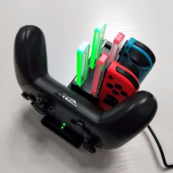 Multifunction Charging Dock 4 LED Charger Stand for Nintend Switch + Dual Charge Station for NS Pro Wireless Joy Controller Pad
Multifunction Charging Dock 4 LED Charger Stand for Nintend Switch + Dual Charge Station for NS Pro Wireless Joy Controller Pad