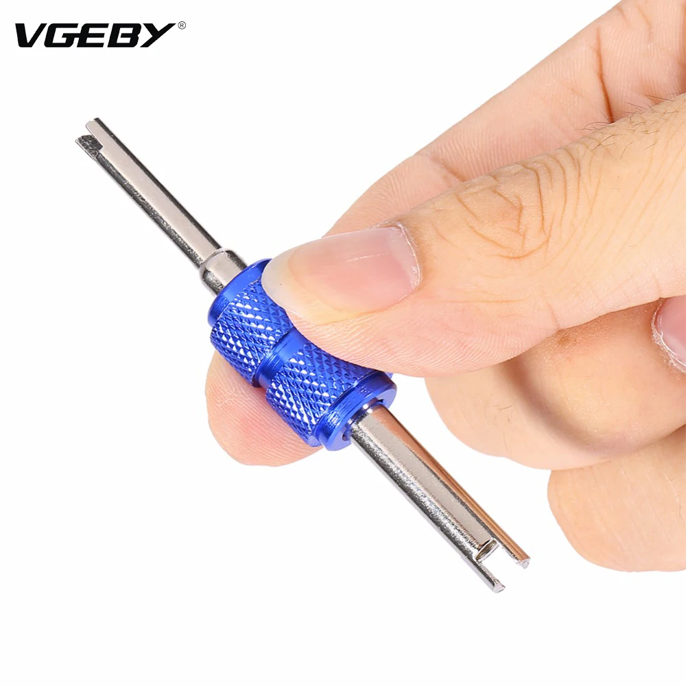 Automobile Valve Core Wrench Tire Remover Installer Blue Metal Handle Double End Car Air Conditioning Repair Tools
Automobile Valve Core Wrench Tire Remover Installer Blue Metal Handle Double End Car Air Conditioning Repair Tools