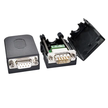 10pcs Gilded DB9 to Terminal Block w. Housing Case, Bolts or Nuts Terminals RS232 RS485 Quick Install 3-pin 2/3/5 Breakout Board
10pcs Gilded DB9 to Terminal Block w. Housing Case, Bolts or Nuts Terminals RS232 RS485 Quick Install 3-pin 2/3/5 Breakout Board