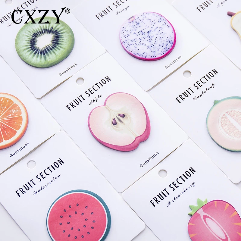CXZY succulent fruit sticky note kawaii memo pad Planner sticker scrapbooking cute stationery item Office list post kawai 3B802
CXZY succulent fruit sticky note kawaii memo pad Planner sticker scrapbooking cute stationery item Office list post kawai 3B802