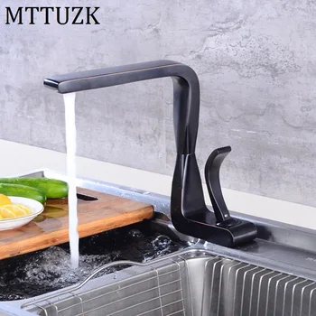 MTTUZK European oil rubbed bronze kithen faucet, Vegetable basin faucet hot&cold mixer tap ORB crane torneira cozinha
MTTUZK European oil rubbed bronze kithen faucet, Vegetable basin faucet hot&cold mixer tap ORB crane torneira cozinha