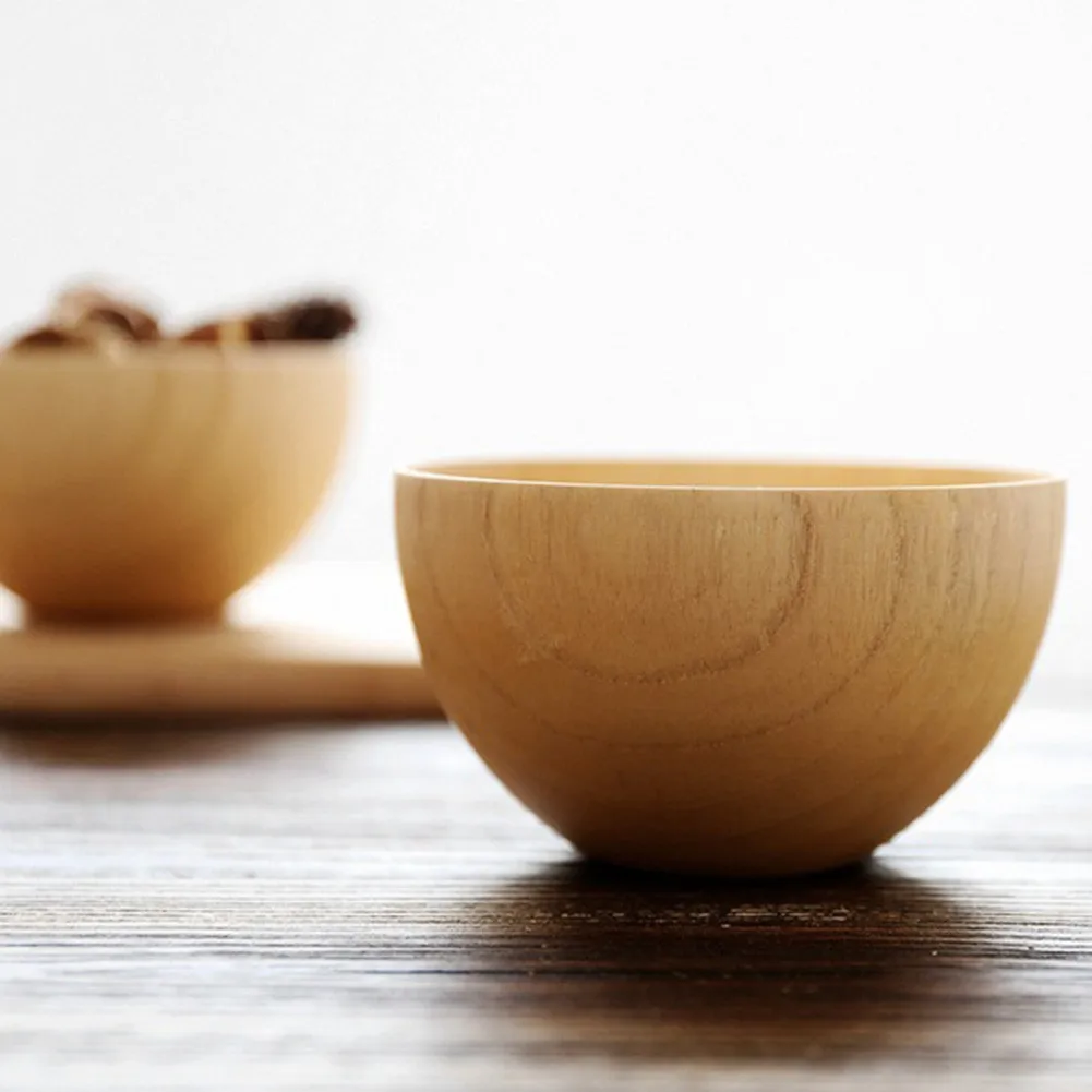 1 pcs Natural Wooden Salad Bowl Retro Kitchen Rice Noodles Bowl Sauerkraut Sauce Tableware
1 pcs Natural Wooden Salad Bowl Retro Kitchen Rice Noodles Bowl Sauerkraut Sauce Tableware