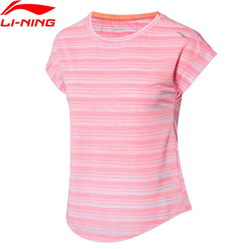 Li-Ning Women Running Short Sleeve Top Stripes Polyester Breathable LiNing Reflective Sports T-Shirts Tees ATSP108 WTS1509
Li-Ning Women Running Short Sleeve Top Stripes Polyester Breathable LiNing Reflective Sports T-Shirts Tees ATSP108 WTS1509
