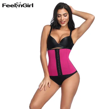 FeelinGirl Luxe S~4XL Waist Shaper Corset Sexy Women 100% Latex Waist Cincher Trainer Slimming Shapewear-E
FeelinGirl Luxe S~4XL Waist Shaper Corset Sexy Women 100% Latex Waist Cincher Trainer Slimming Shapewear-E
