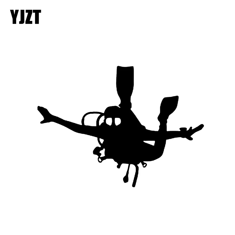 YJZT 14.1*10.3CM Interesting Sea Diving Decor Car Sticker Vinyl Extreme Movement Silhouette C12-0672
YJZT 14.1*10.3CM Interesting Sea Diving Decor Car Sticker Vinyl Extreme Movement Silhouette C12-0672