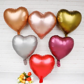 18inch heart shape rose gold silver metallic color foil balloons Wedding love Baby shower Birthday Party decor air globos 30pcs
18inch heart shape rose gold silver metallic color foil balloons Wedding love Baby shower Birthday Party decor air globos 30pcs