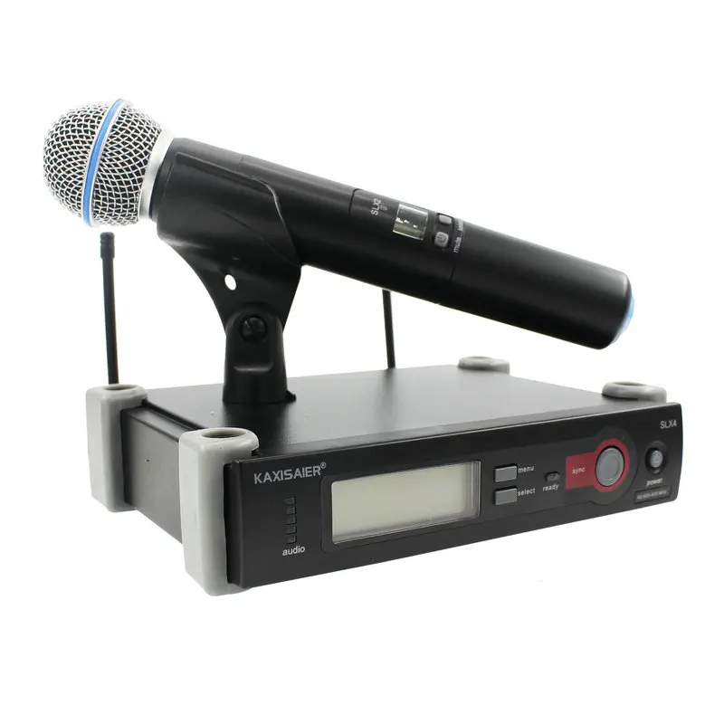 Free Shipping UHF Professional SLX24 Wireless Microphone Cordless Karaoke System With Handheld Transmitter
Free Shipping UHF Professional SLX24 Wireless Microphone Cordless Karaoke System With Handheld Transmitter