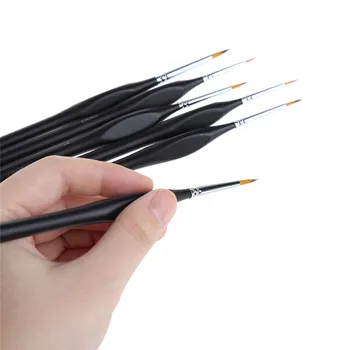 6 Pcs/Set Drawing Art Pen Paint Brush Fine Hand Painted Thin Hook Line Pen Art Supplies Nylon Brush Painting Pen Oil Painting
6 Pcs/Set Drawing Art Pen Paint Brush Fine Hand Painted Thin Hook Line Pen Art Supplies Nylon Brush Painting Pen Oil Painting