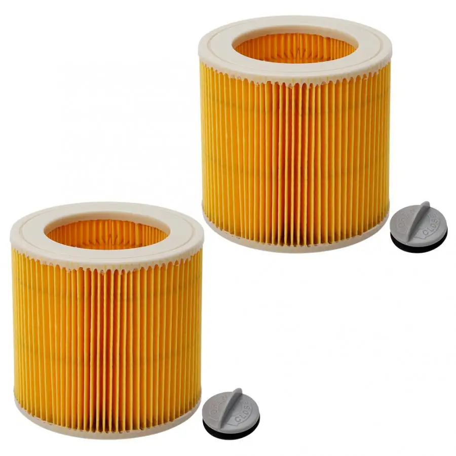 2Pcs Corrugated Filter Fit for Karcher A2004 A1000 Wet & Dry Vacuum Cleaners Cleaner Machine
2Pcs Corrugated Filter Fit for Karcher A2004 A1000 Wet & Dry Vacuum Cleaners Cleaner Machine