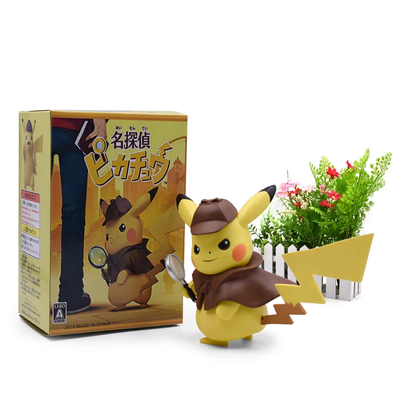 Anime Cartoon Detective Pikachu Cosplay Detective Action Figure PVC Figurine Collectible Model Christmas Gift Toy 12 cm
Anime Cartoon Detective Pikachu Cosplay Detective Action Figure PVC Figurine Collectible Model Christmas Gift Toy 12 cm