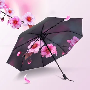 DINIWELL Cherry Blossoms Pencial Parasol Female Girls Anti-UV Waterproof Portable Travel Umbrella Pink Folding Rain Umbrella
DINIWELL Cherry Blossoms Pencial Parasol Female Girls Anti-UV Waterproof Portable Travel Umbrella Pink Folding Rain Umbrella