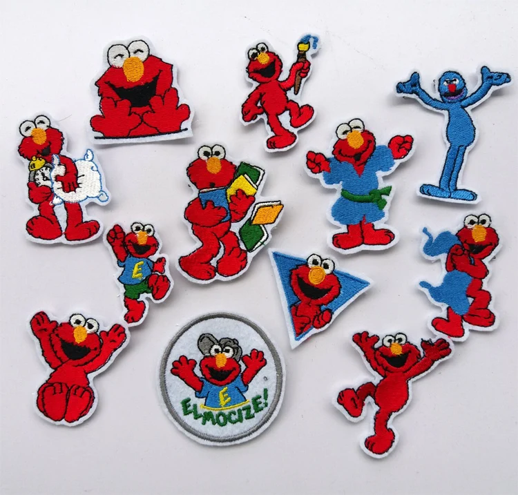 Cartoon Sesame Street Cloth Patch Applique Clothing Bag Full Embroidery Diy Garment Accessories Lovely Elmo
Cartoon Sesame Street Cloth Patch Applique Clothing Bag Full Embroidery Diy Garment Accessories Lovely Elmo