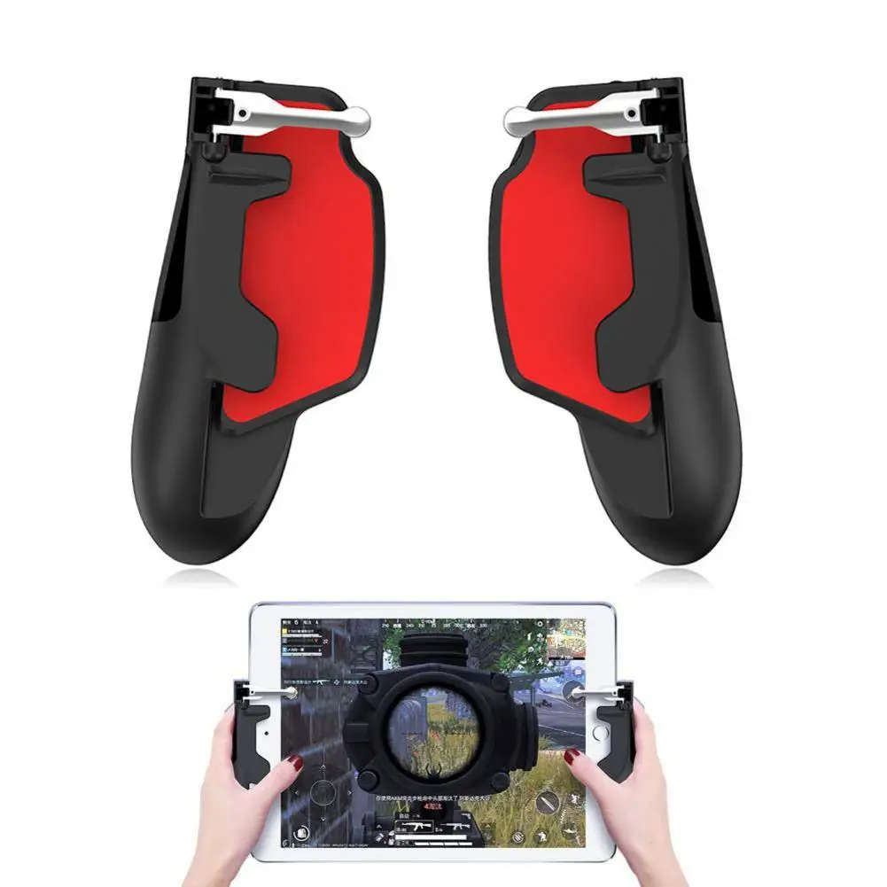2pcs H7 Tablet Game Controller Joystick Trigger Gamepad Handle For PUBG Phone Model For IPad Android/iOS Smartphone Tablet
2pcs H7 Tablet Game Controller Joystick Trigger Gamepad Handle For PUBG Phone Model For IPad Android/iOS Smartphone Tablet