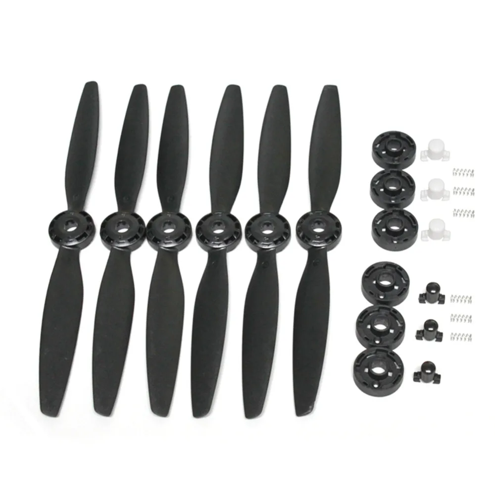 6PCS/Set Yuneec Typhoon H480 Propeller Quick Release Black blade with base mount for RC Quadcopter Drone Yuneec Typhoon H480
6PCS/Set Yuneec Typhoon H480 Propeller Quick Release Black blade with base mount for RC Quadcopter Drone Yuneec Typhoon H480