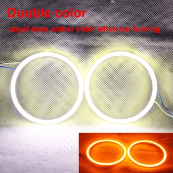 Double Color Angel Eyes COB DRL Light Led Ring For Car Headlights Motorcycle And Electric Vehicle (Not With The Cover)
Double Color Angel Eyes COB DRL Light Led Ring For Car Headlights Motorcycle And Electric Vehicle (Not With The Cover)
