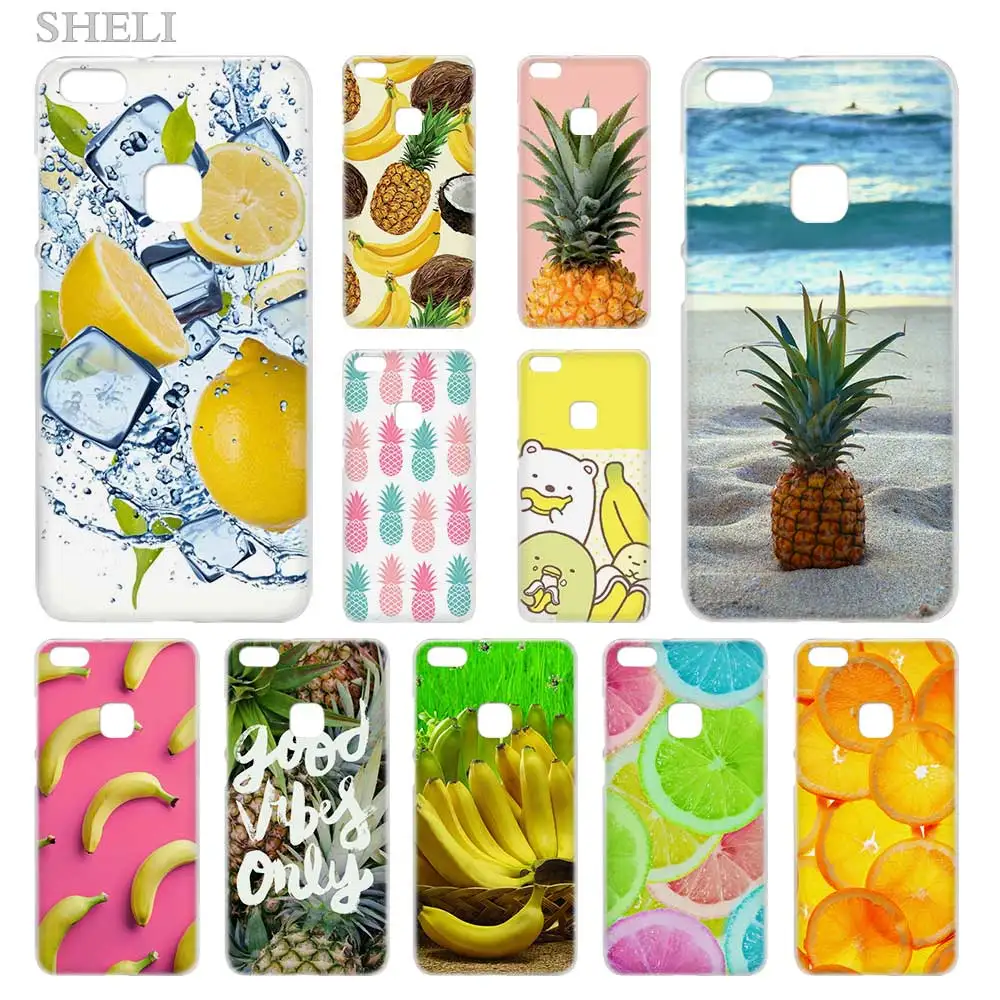 SHELI Fruit Pineapple Lemon Banana Transparent Hard Phone case cover for Huawei P8 P9 P10 P20 Lite 2017 Plus Pro Mate 10
SHELI Fruit Pineapple Lemon Banana Transparent Hard Phone case cover for Huawei P8 P9 P10 P20 Lite 2017 Plus Pro Mate 10