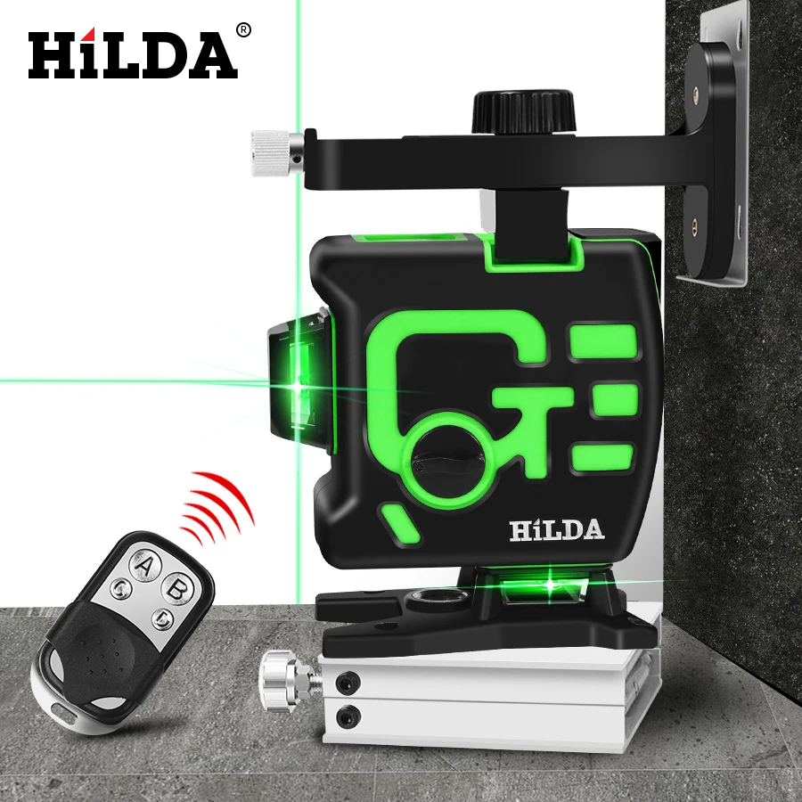 Laser level 360 self-leveling laser Green 12 Lines 3D Rotary laser level tripod Level Laser level at leisure construction tool
Laser level 360 self-leveling laser Green 12 Lines 3D Rotary laser level tripod Level Laser level at leisure construction tool