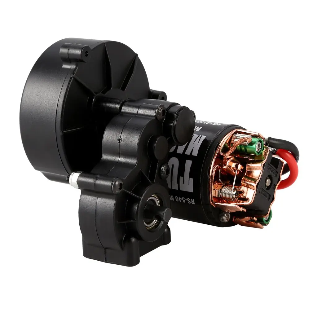 AUSTARHOBBY Center Gearbox Transmission +540 Brushed Motor 21T 27T 35T 45T 55T for 1:10 RC Rock Crawler Car SCX10 D90
AUSTARHOBBY Center Gearbox Transmission +540 Brushed Motor 21T 27T 35T 45T 55T for 1:10 RC Rock Crawler Car SCX10 D90