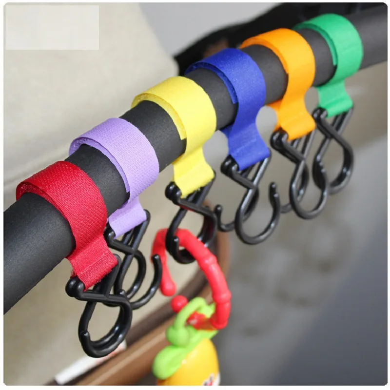 Cute Multicolor Plastic Baby Stroller Accessories Pram 2 Hooks Pushchair Car Hanger Hanging Strap Random Color High Quality
Cute Multicolor Plastic Baby Stroller Accessories Pram 2 Hooks Pushchair Car Hanger Hanging Strap Random Color High Quality