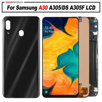 For Samsung galaxy A30 A305/DS A305F A305FD A305A Display with frame Touch Screen Digitizer Assembly For Samsung A30 lcd
For Samsung galaxy A30 A305/DS A305F A305FD A305A Display with frame Touch Screen Digitizer Assembly For Samsung A30 lcd