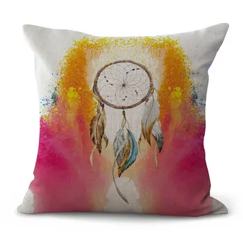 Colorful Dreamcatcher Printed Cushion Cover Cotton and Linen Pillow Case Window Decoration Pillowcase Car Sofa Cushion Cover
Colorful Dreamcatcher Printed Cushion Cover Cotton and Linen Pillow Case Window Decoration Pillowcase Car Sofa Cushion Cover